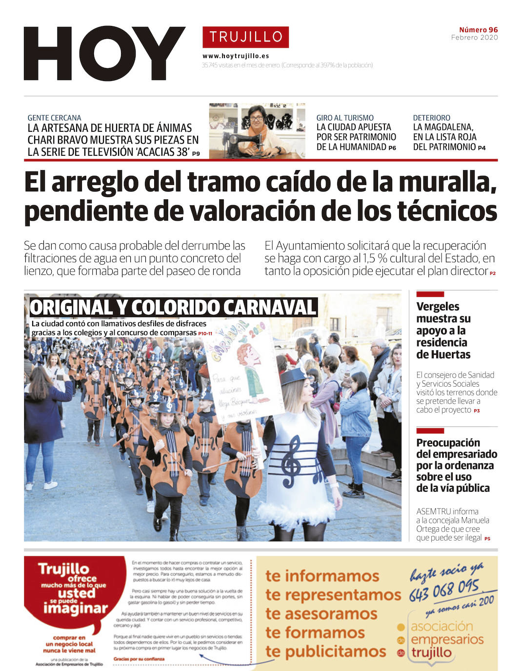 Fotos: Un recorrido por las 100 portadas de HOY TRUJILLO