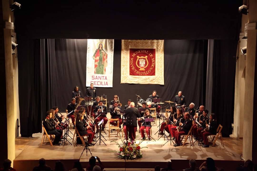 La agrupación en un concierto por Santa Cecilia 