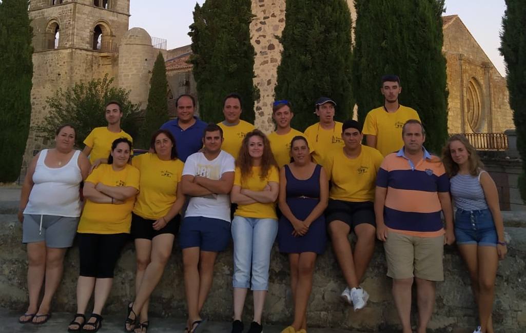 Organizadores de las fiestas de la Villa, en una edición anterior 