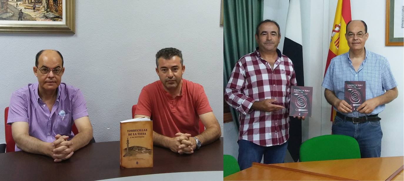 Ramos Rubio dedica un libro a la historia y patrimonio de Torrecillas de la Tiesa y otro a Robledillo de Trujillo