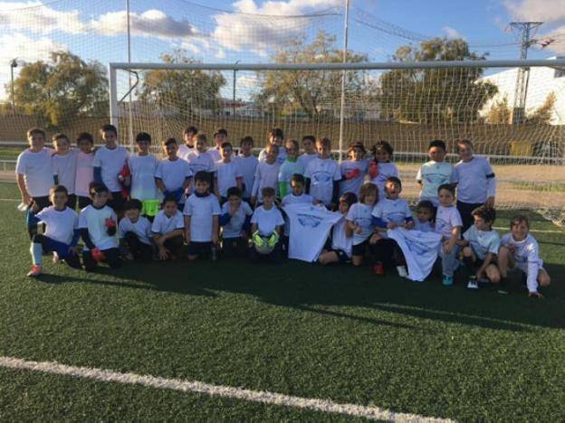 Jugadores de la cantera del C. F. Trujillo de la temporada pasada HOY