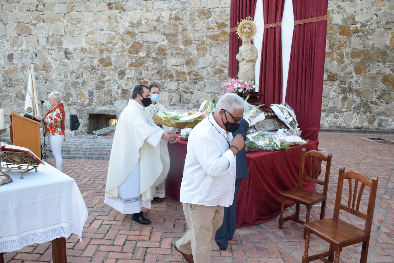 Fotos: Ofrenda floral a la Patrona