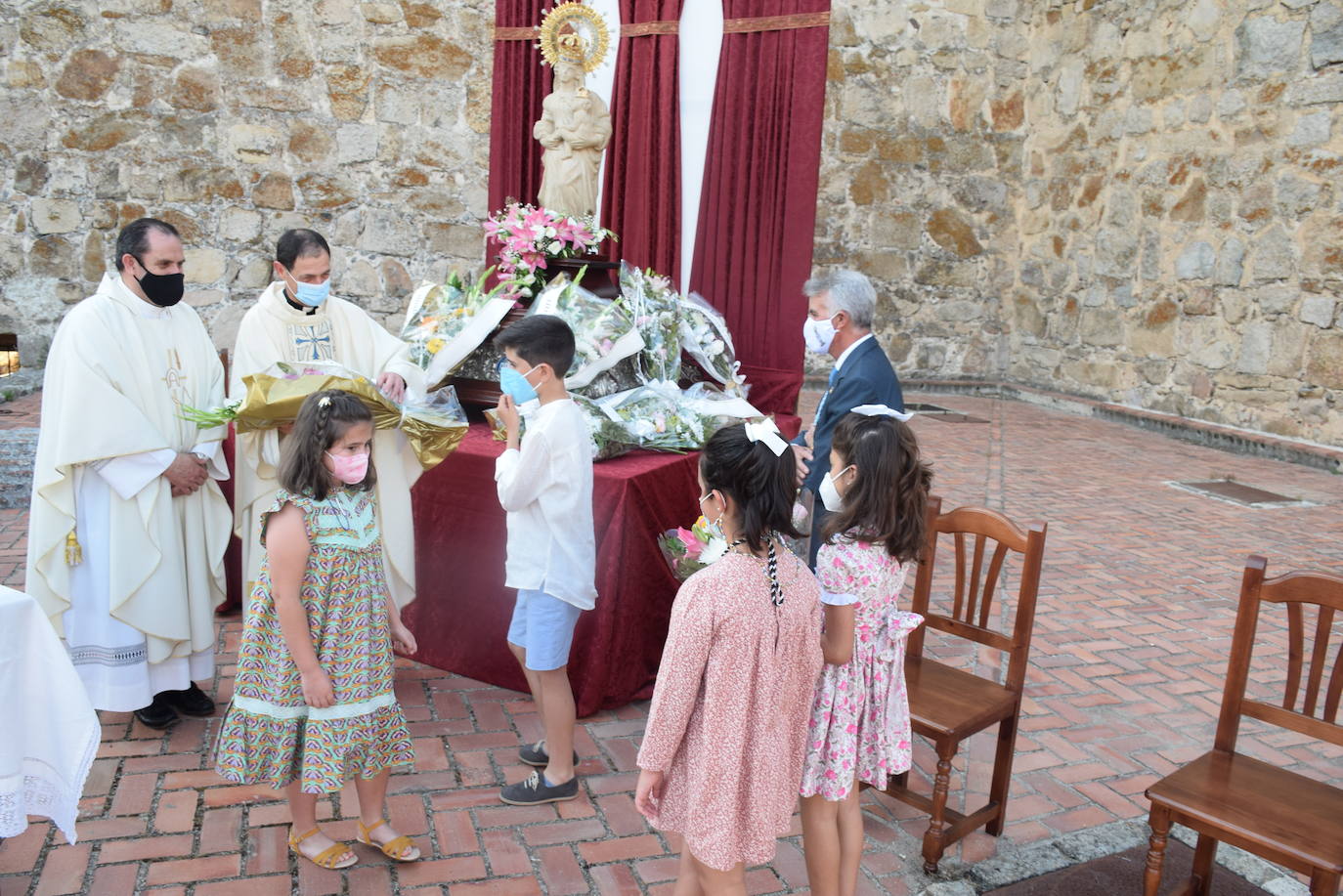 Fotos: Ofrenda floral a la Patrona