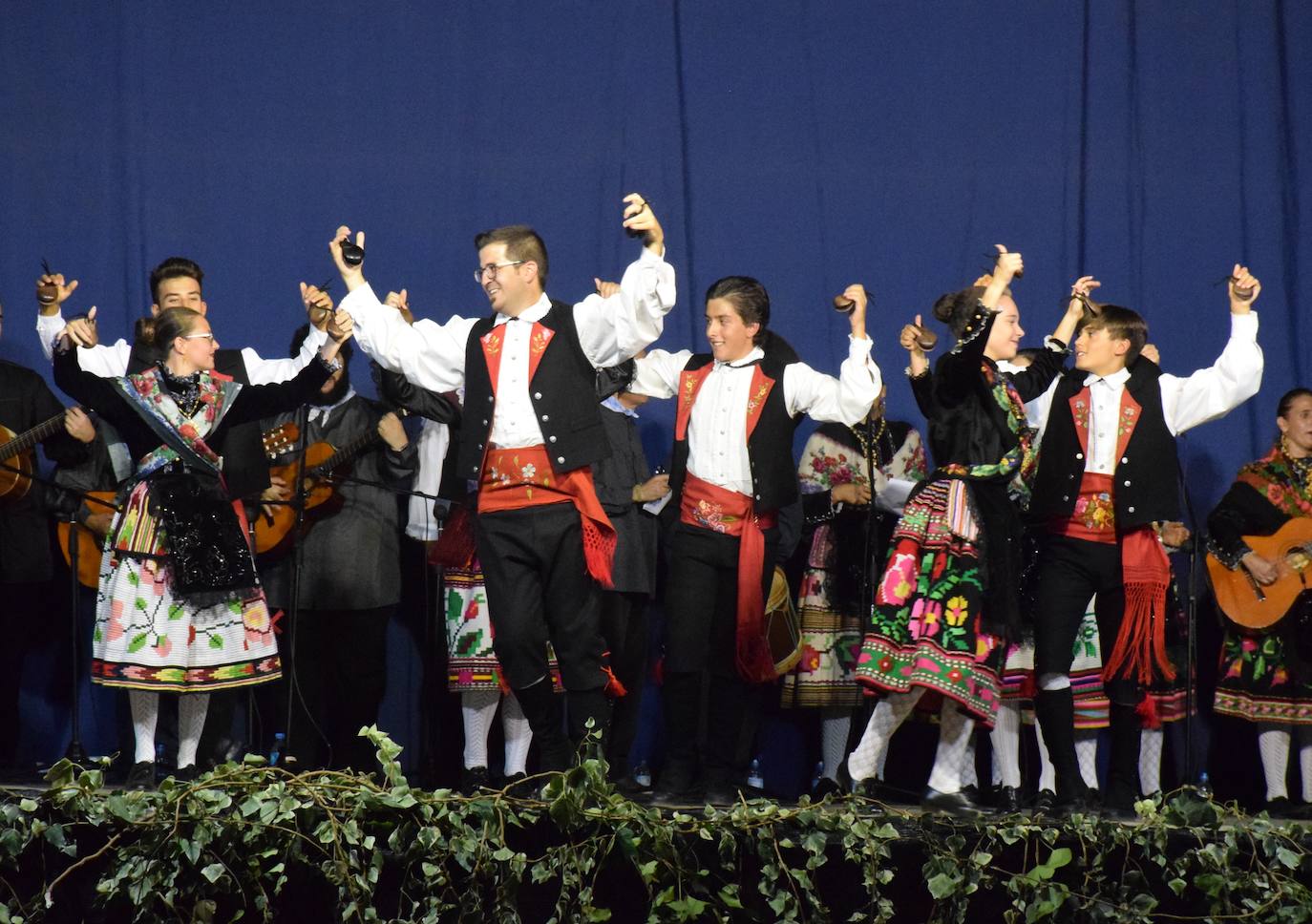 Participantes en el Festival de Valfermoso, en 2019. 