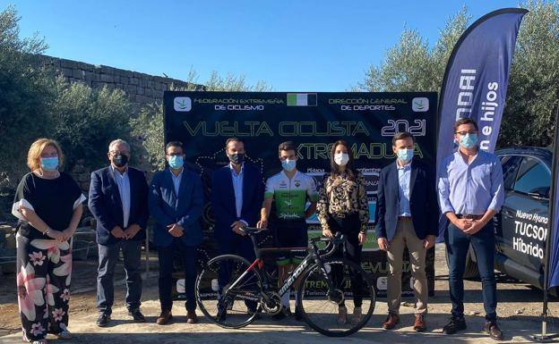 Presentación de la Vuelta Ciclista. 