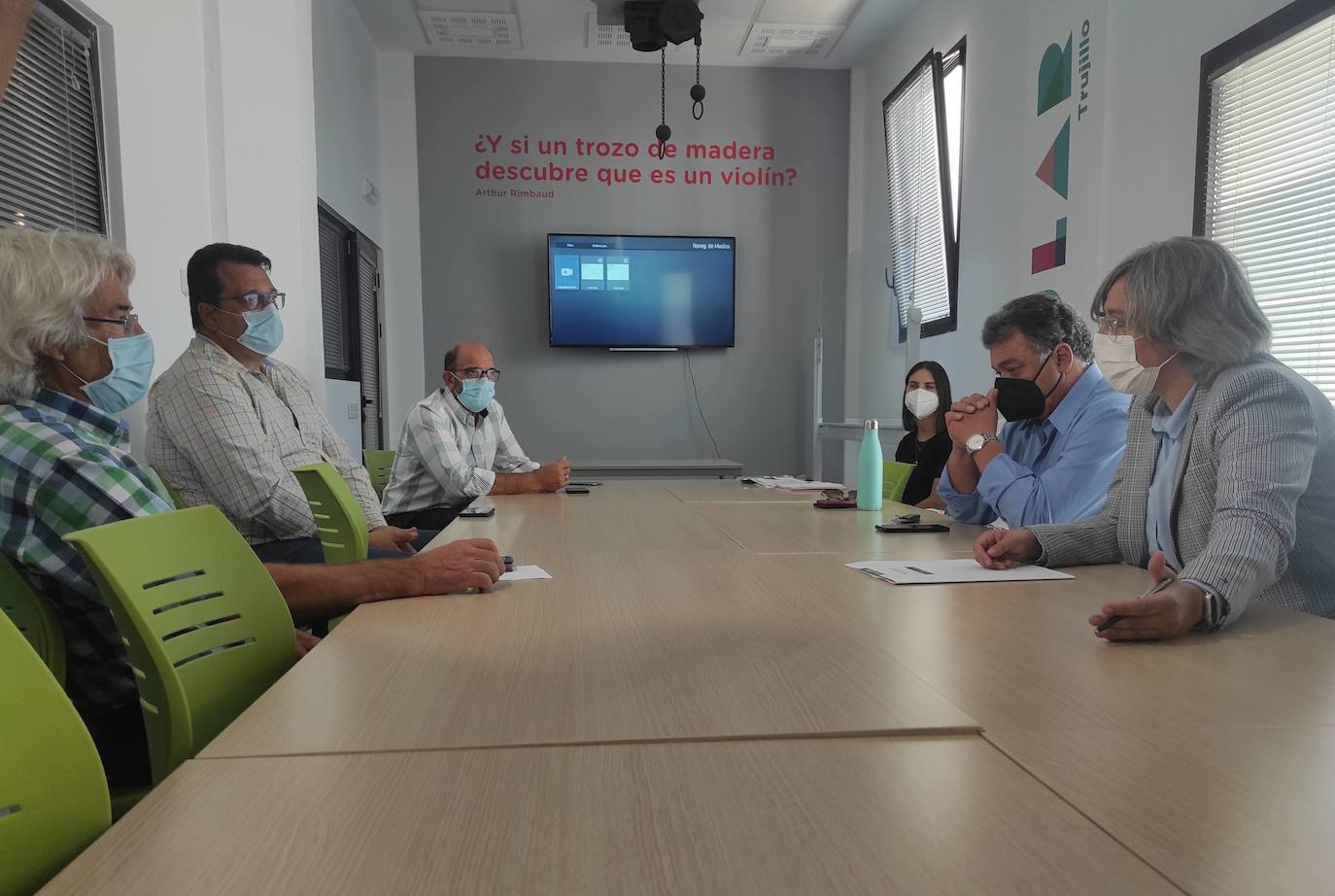Reunión mantenida esta mañana 