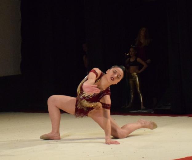 Exhibición en la última Gala del Deporte del año 2019. 