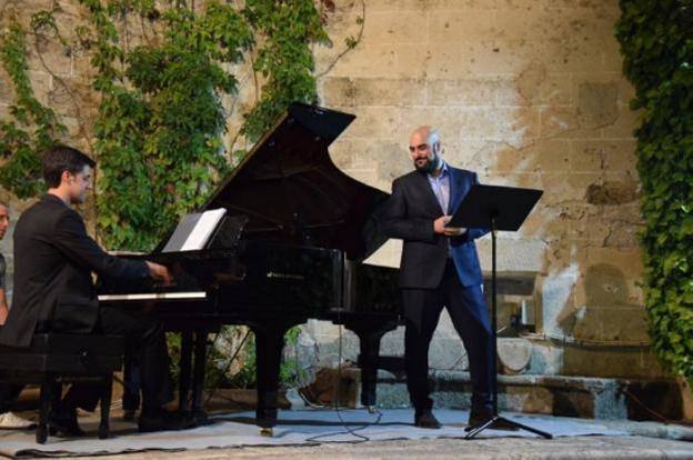 José Luis Porras, al piano, en uno de los recitales de una edición pasada 