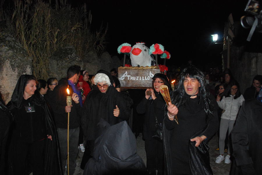 La comitiva del Entierro de la Sardina 