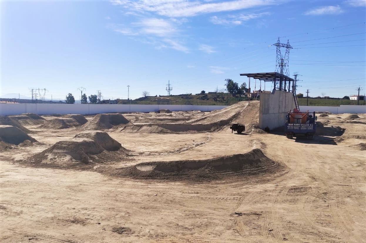 Construcción del circuito de BTT 