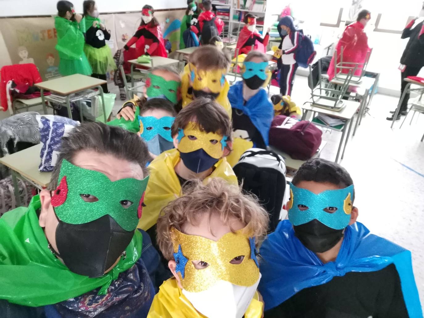 Fotos: El carnaval en los colegios
