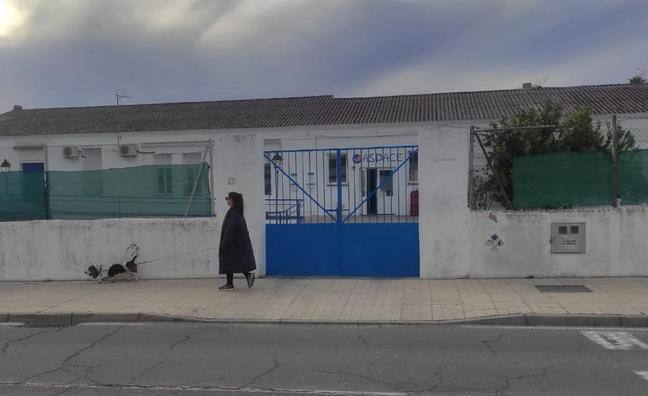 Entrada del centro de Aspace Cáceres 