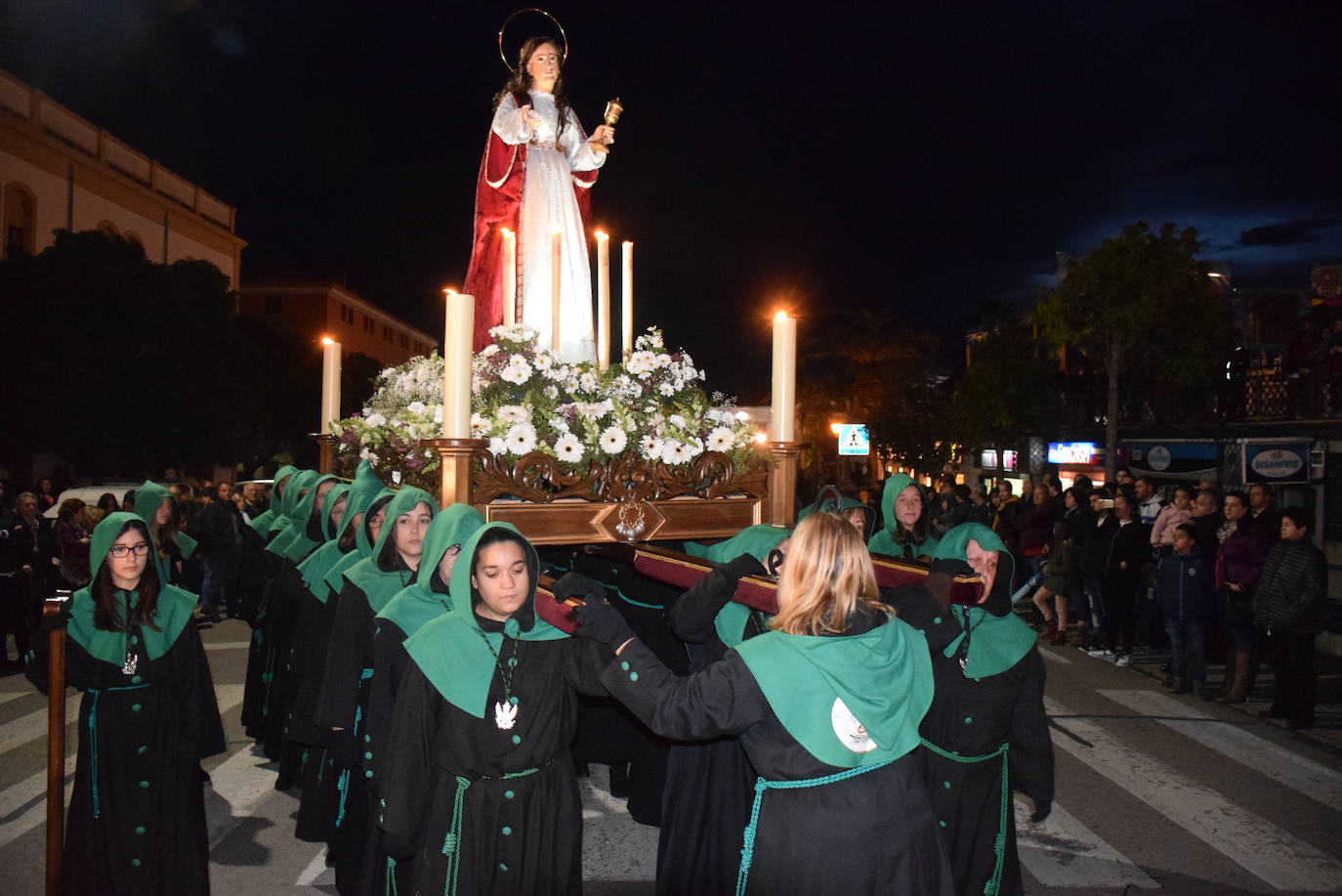 Este Martes Santo contará con el encuentro de La Oración en el Huerto y La Magdalena