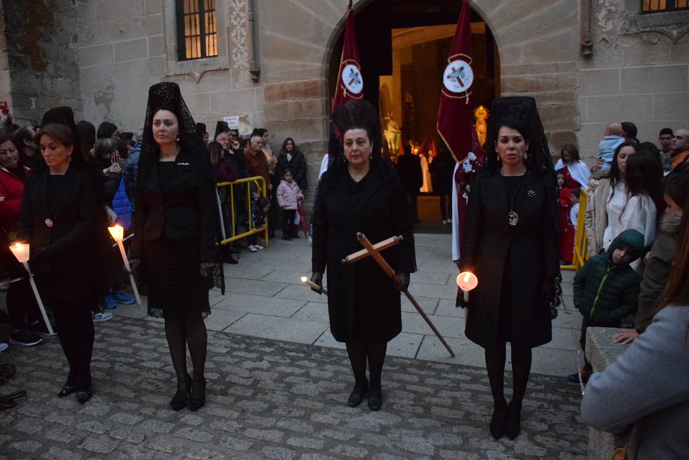 Particiantes de la procesión en una edición anterior. 
