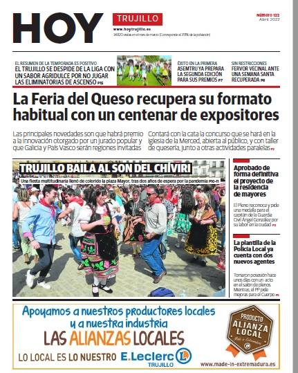 La Feria del Queso y el Chíviri, en el nuevo numero de HOY TRUJILLO, que sale hoy a la calle