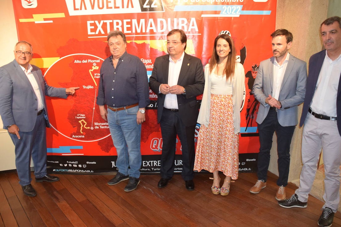 Fotos: Presentación de la etapa de La Vuelta en Trujillo