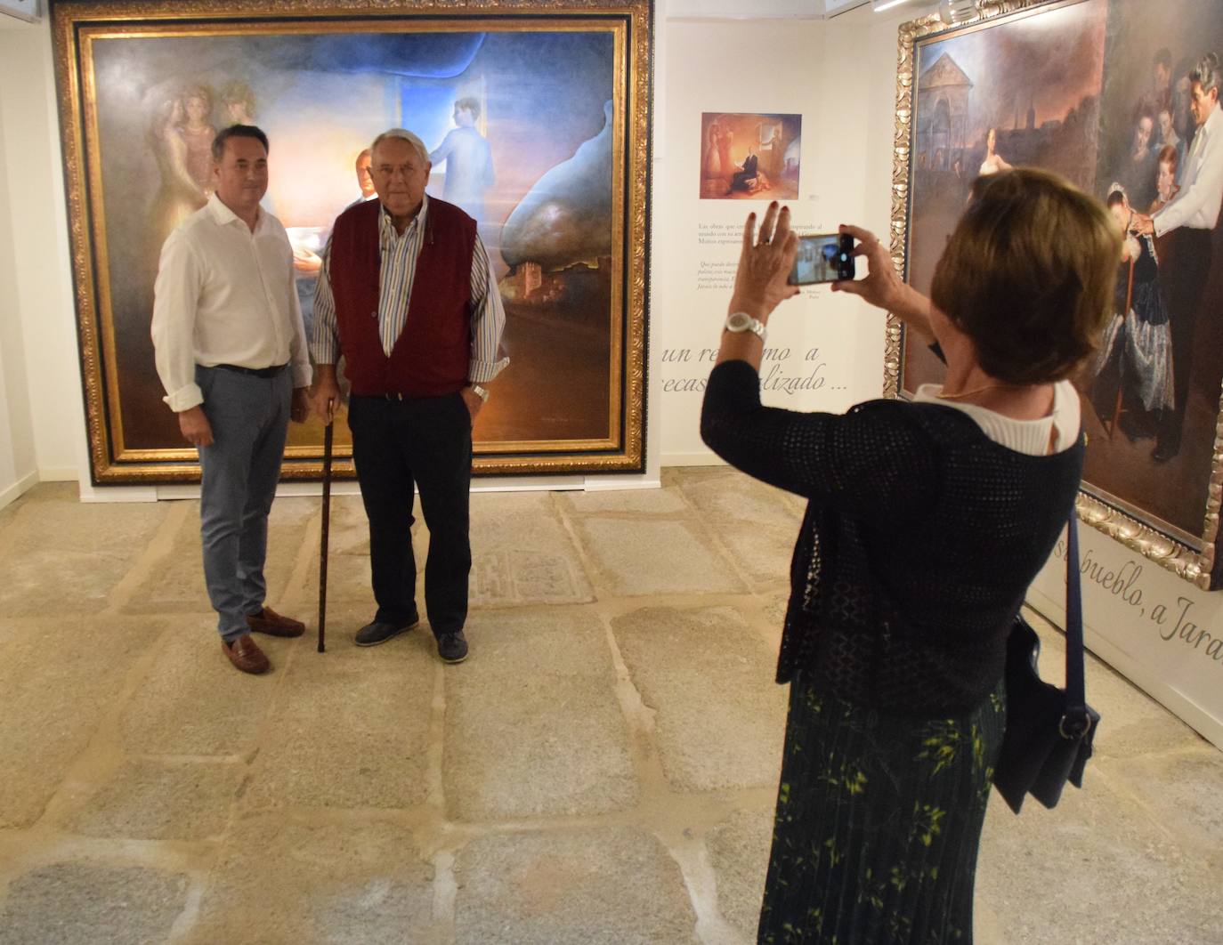 Imagen principal - La ciudad se 'empapa' de arte con la inauguración del museo Jaime de Jaraíz y 'El Prado en las calles'