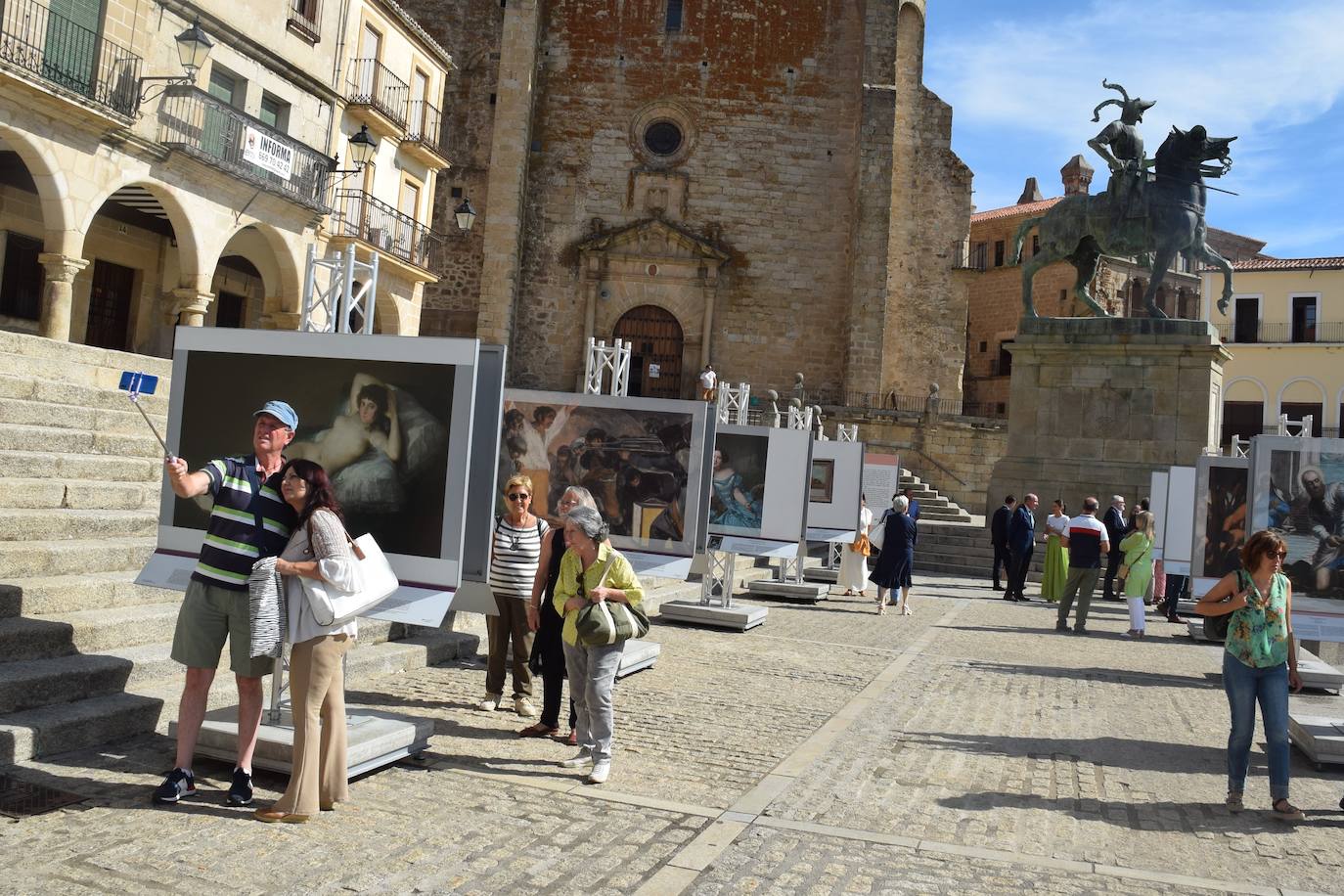 Imagen secundaria 1 - La ciudad se 'empapa' de arte con la inauguración del museo Jaime de Jaraíz y 'El Prado en las calles'