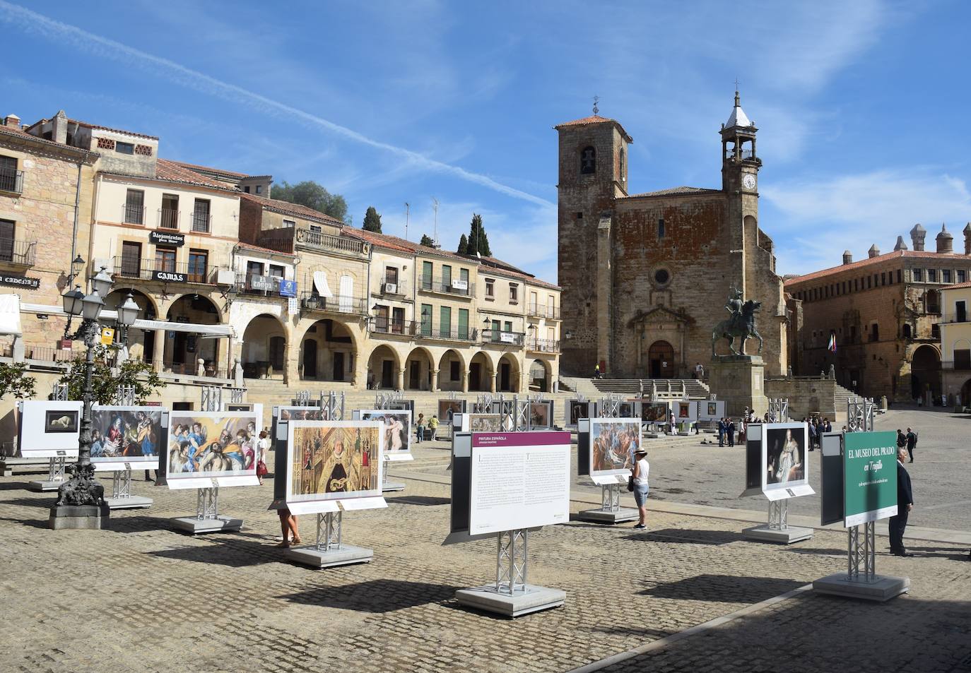 Imagen principal - La ciudad se 'empapa' de arte con la inauguración del museo Jaime de Jaraíz y 'El Prado en las calles'