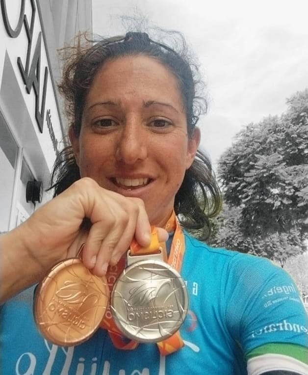 Cristina Barrado, entre las mejores de España, en los nacionales de ciclismo en carretera máster