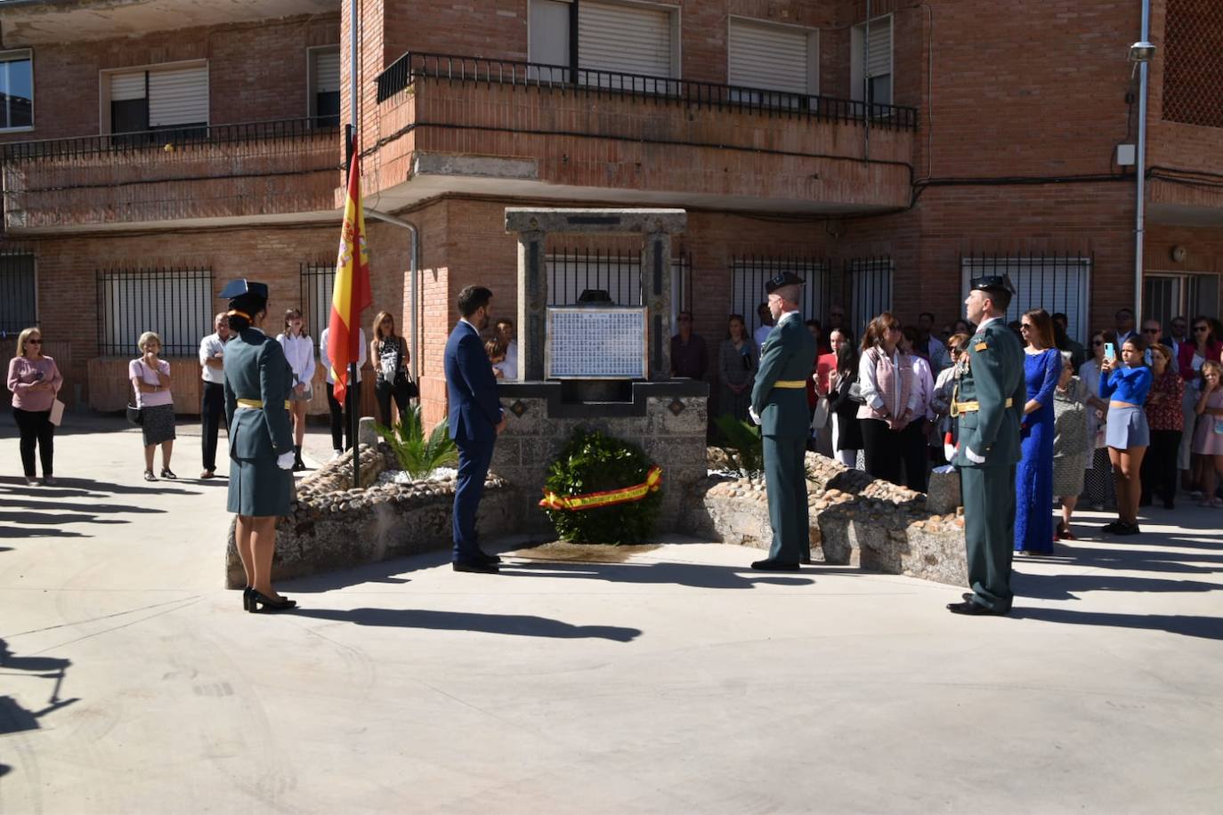 Un momento del acto institucional 