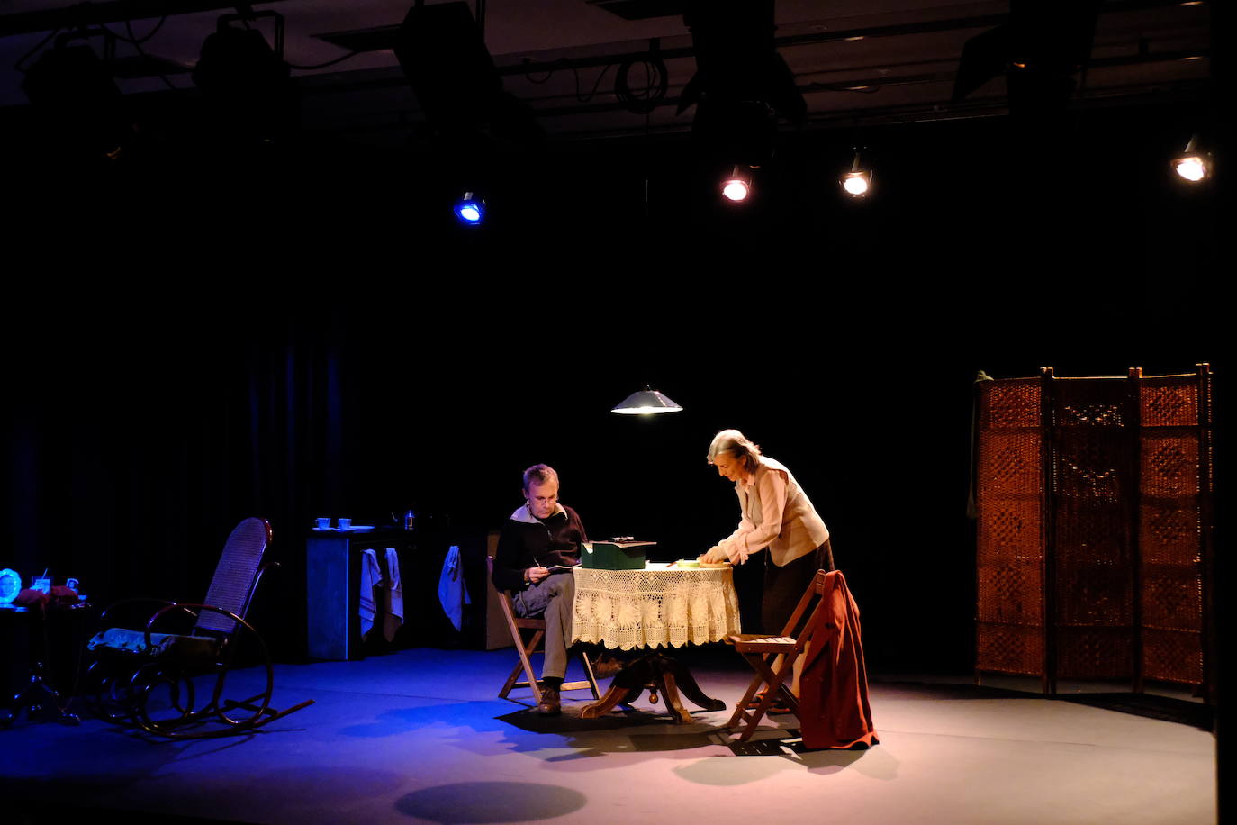 Una escena de la obra 'La nº 7' 