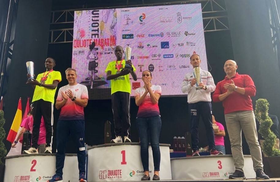 Javier Canelada, en el tercer puesto del cajón en Ciudad Real 