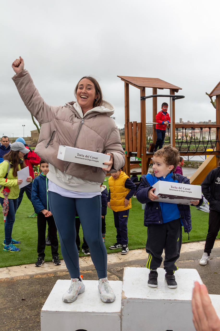Fotos: I edición de la San Silvestre escolar