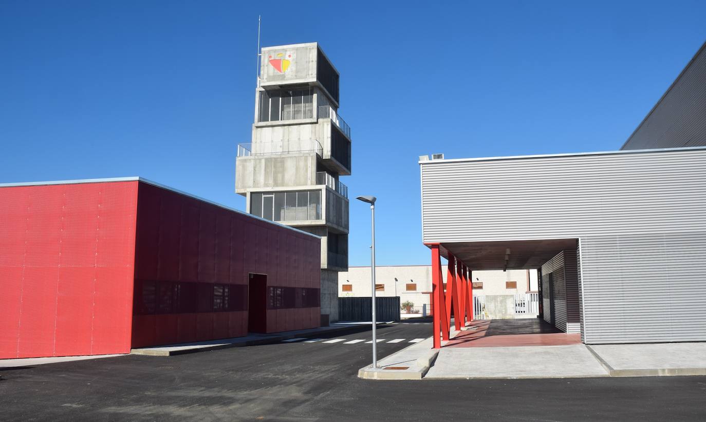 El parque de bomberos de Trujillo 