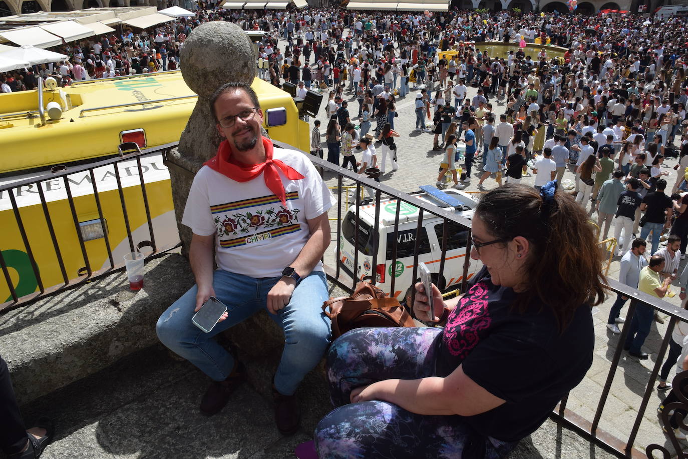 Un multitudinario y caluroso Chíviri