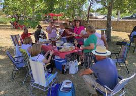 Un grupo participante de la romería de Belén en una edición anterior.