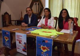 Un momento de la rueda de prensa.