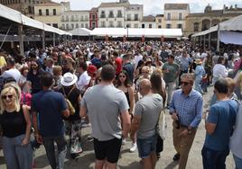 La afluencia de ayer de público