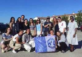 Jóvenes trujillanos, animados por el Sagrado Corazón, participan en la JMJ