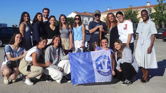 Jóvenes trujillanos, animados por el Sagrado Corazón, participan en la JMJ