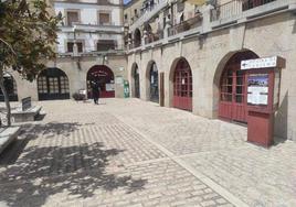 La zona donde se intervendrá para la nueva oficina.