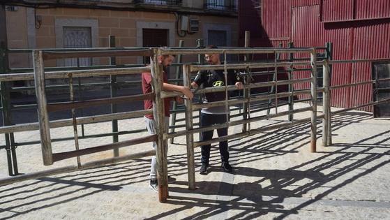 Visto bueno al montaje de la plaza de toros y del vallado de los encierros