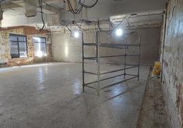 El salón de actos del Mercado Regional de Ganados