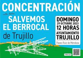 Convocada una concentración esta mañana en defensa del berrocal