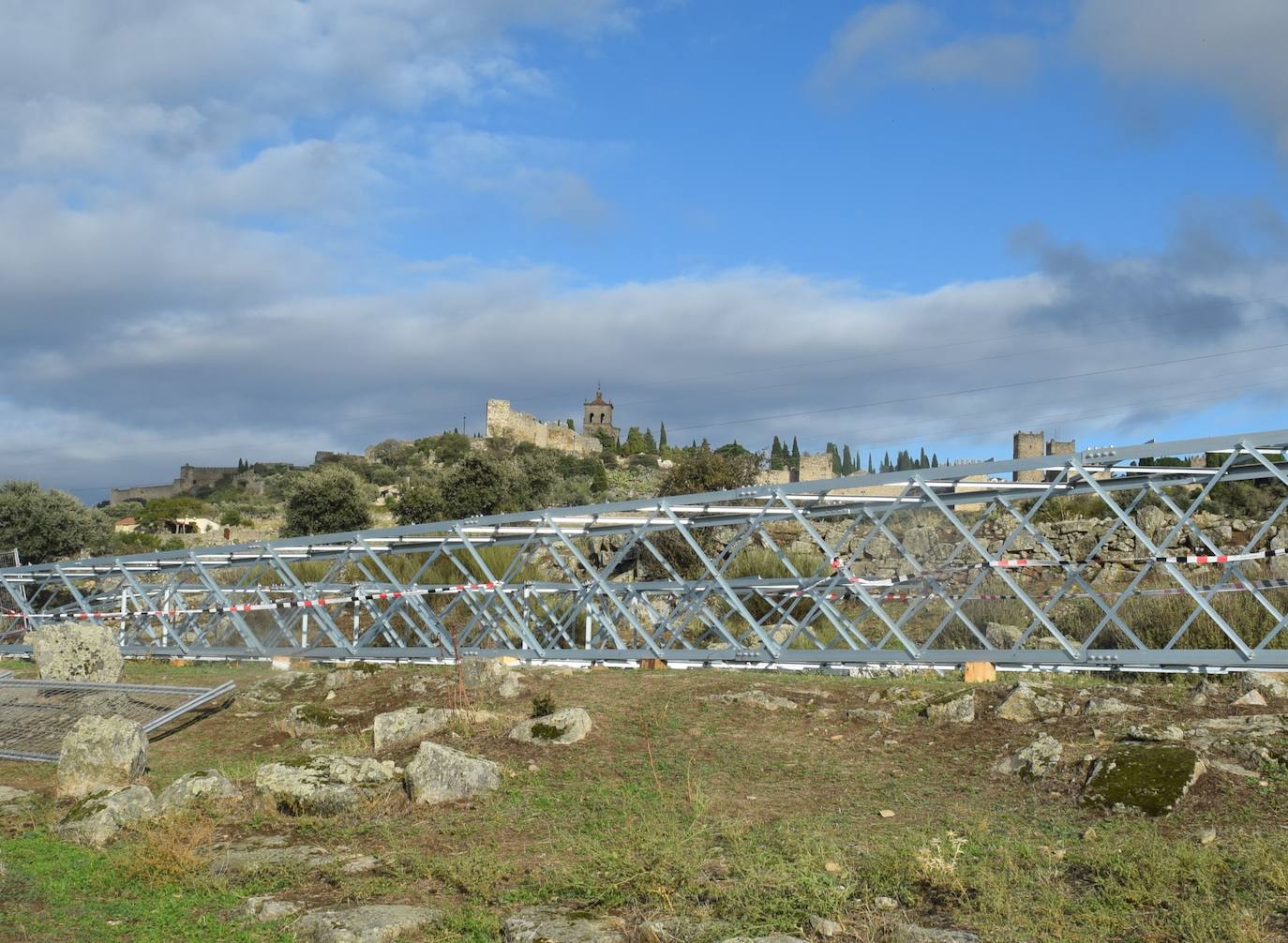 Infraestructura que se quiere colocar en el berrocal y cerca de la muralla