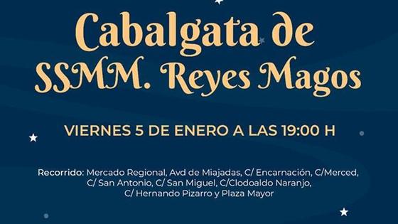 El recorrido de la cabalgata tendrá un tramo de unos 400 metros libre de ruidos