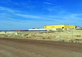 Obras de la fábrica de diamantes de Trujillo.