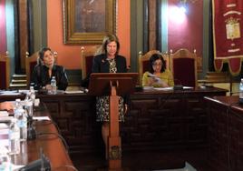 La toma de posesión de Blancha Henche, hace unos días.