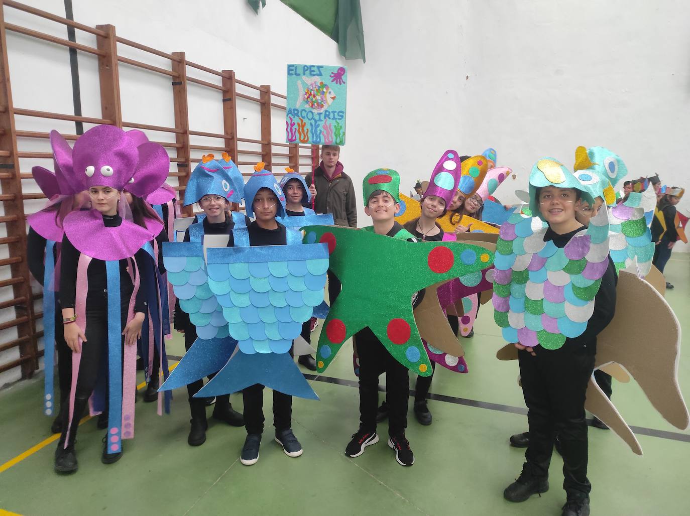 El Carnaval en el colegio María de la Paz Orellana