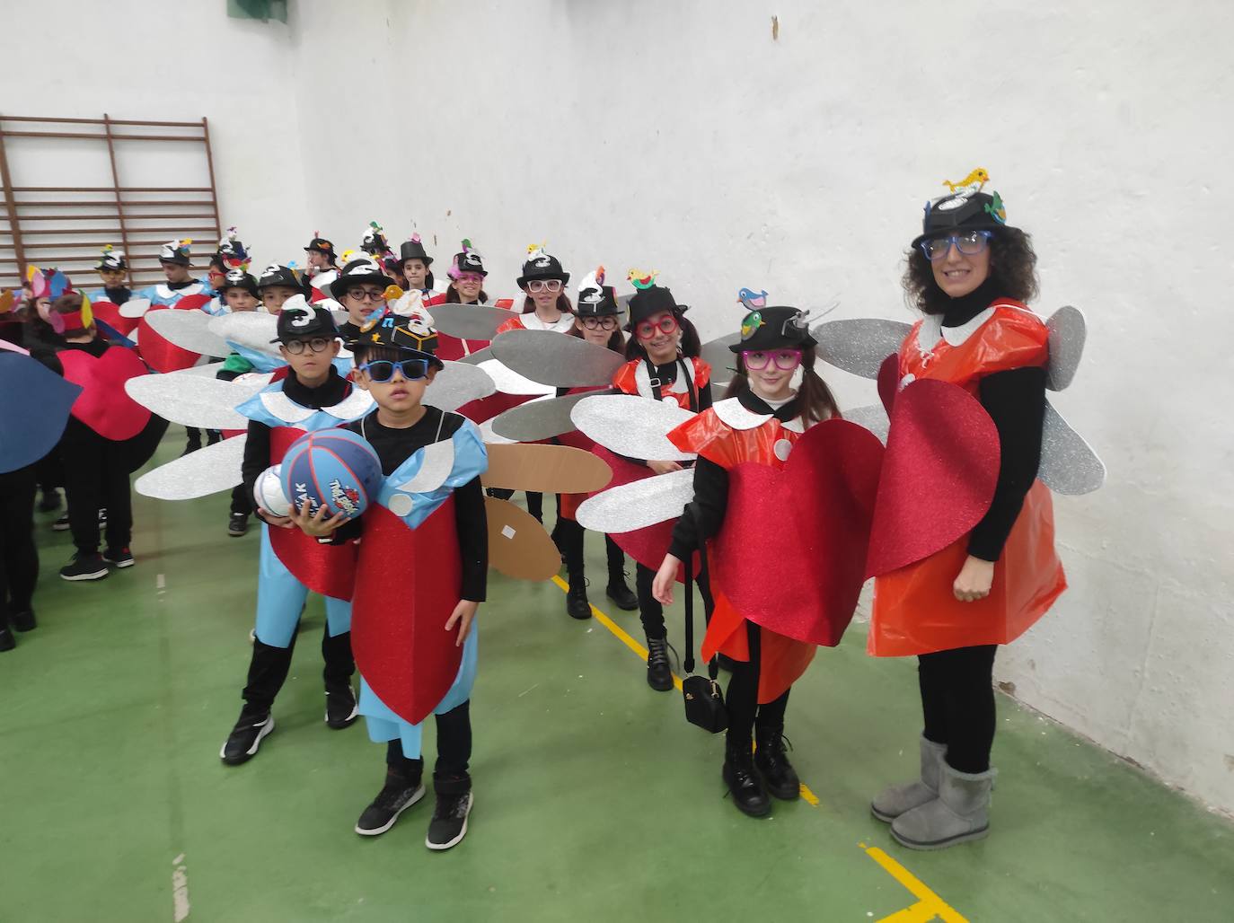 El Carnaval en el colegio María de la Paz Orellana