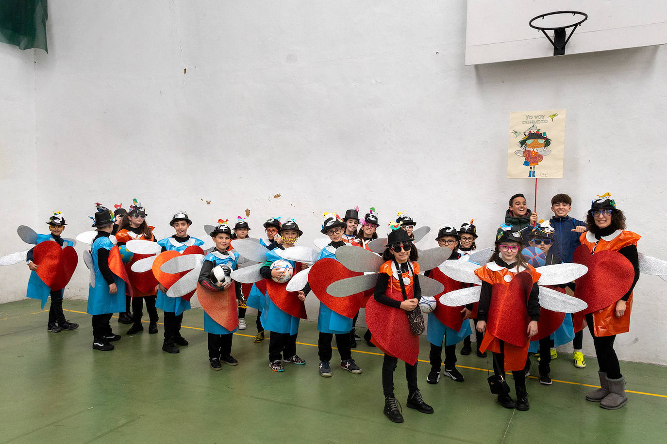 El Carnaval en el colegio María de la Paz Orellana