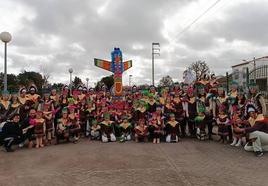 Una de las agrupaciones participantes