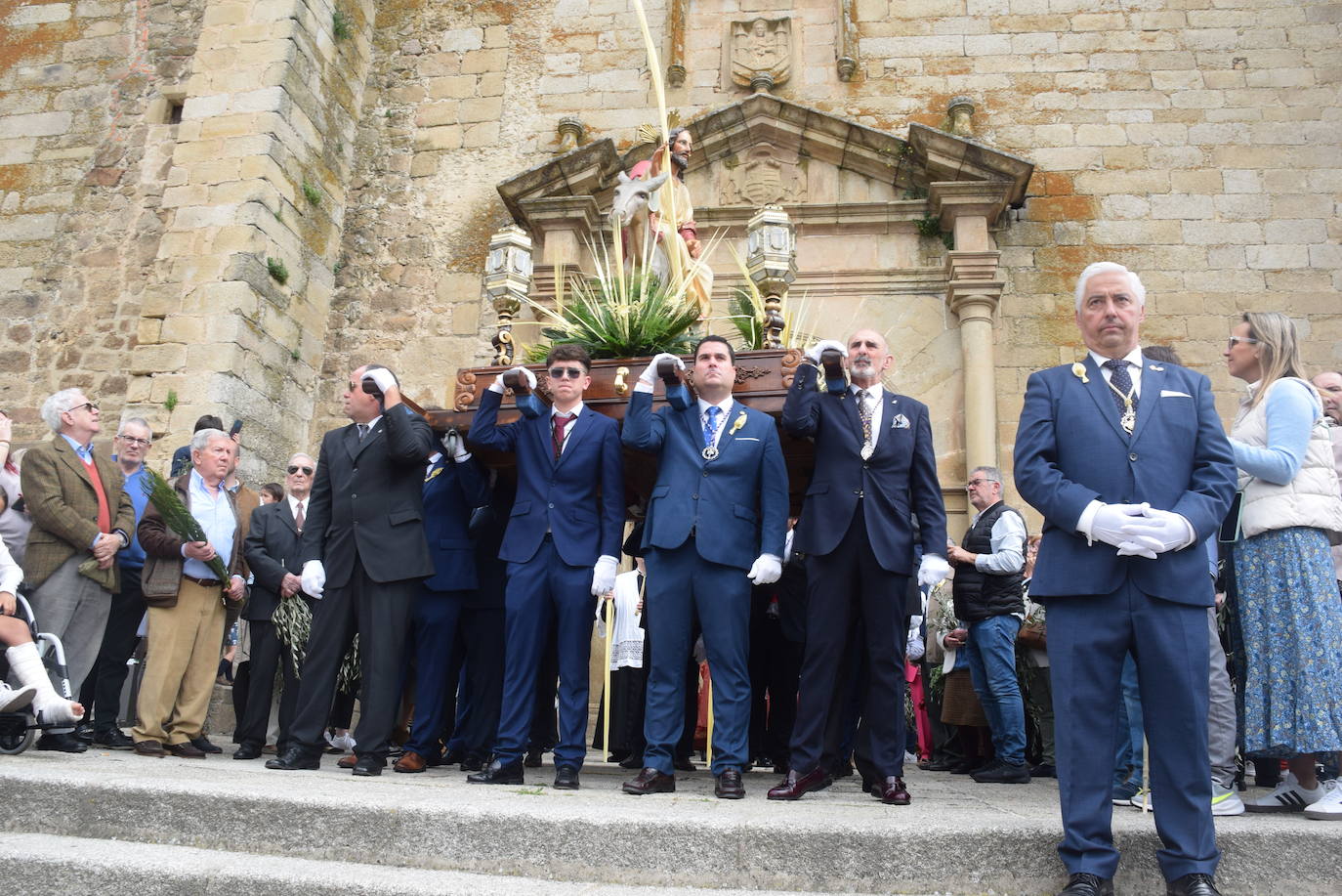 La procesión de La Burrina, con gran participación