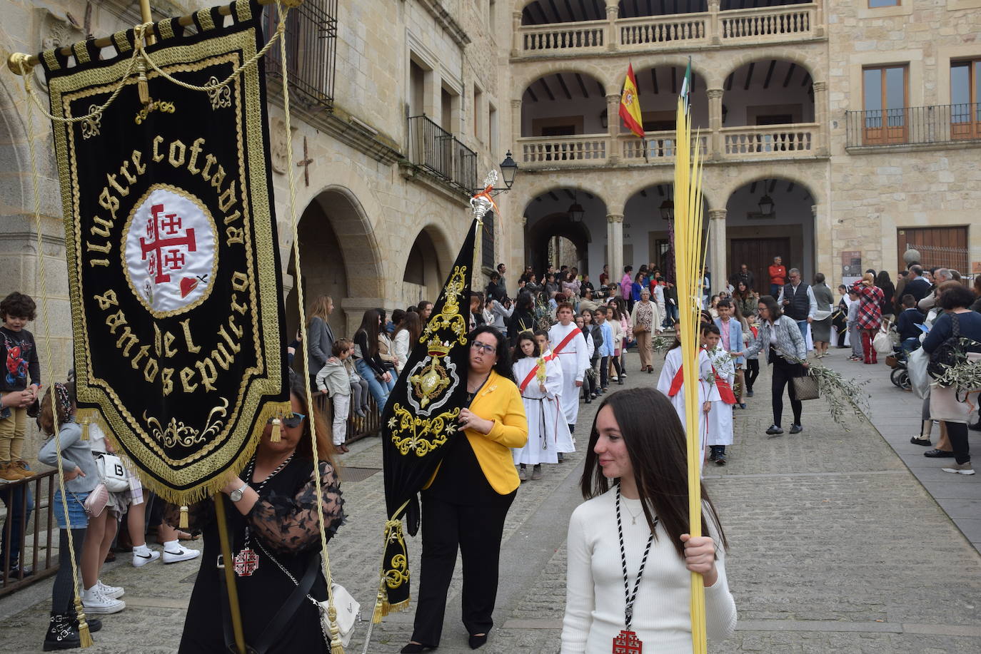 La procesión de La Burrina, con gran participación