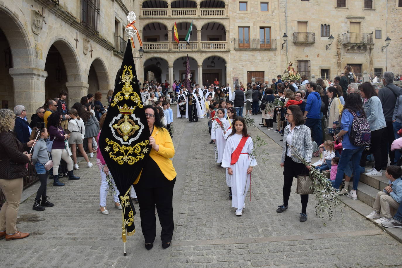 La procesión de La Burrina, con gran participación